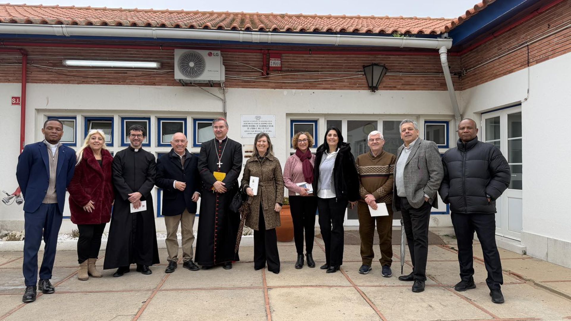 Bispo de Setúbal visita Centro Social da Trafaria no âmbito da Visita Pastoral