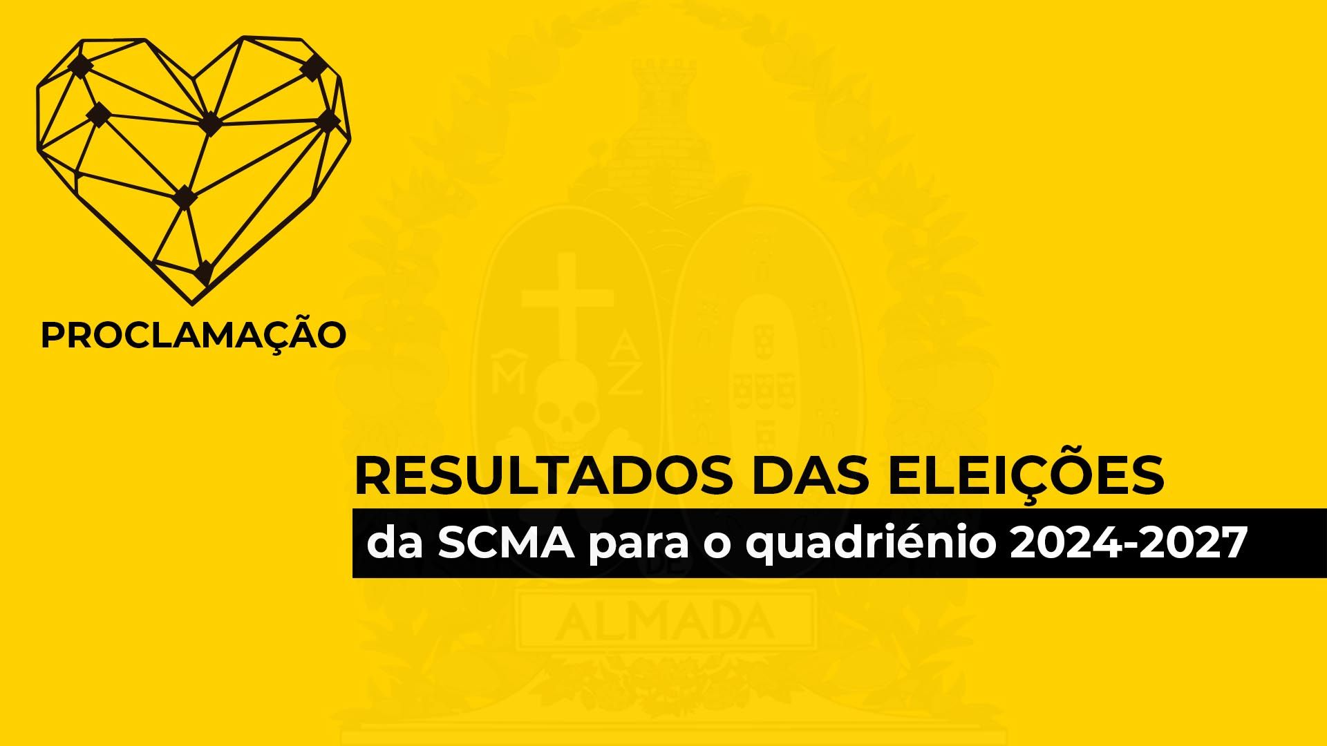 Proclamação de resultados das eleições da SCMA para o quadriénio 2024-2027